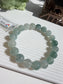 Floating Blue Flower Jadeite Jade