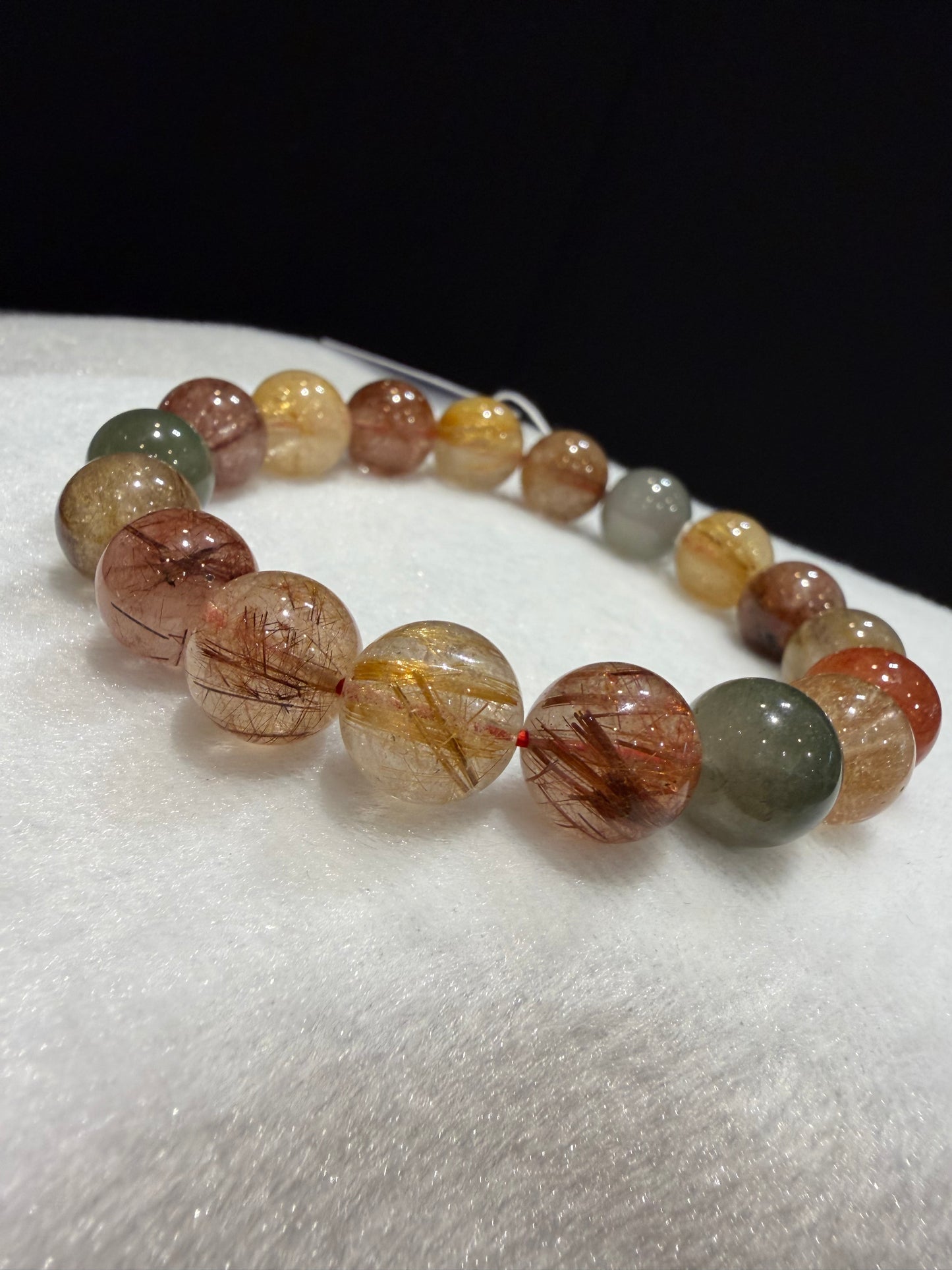 Vibrant Multicolor Rutilated Quartz