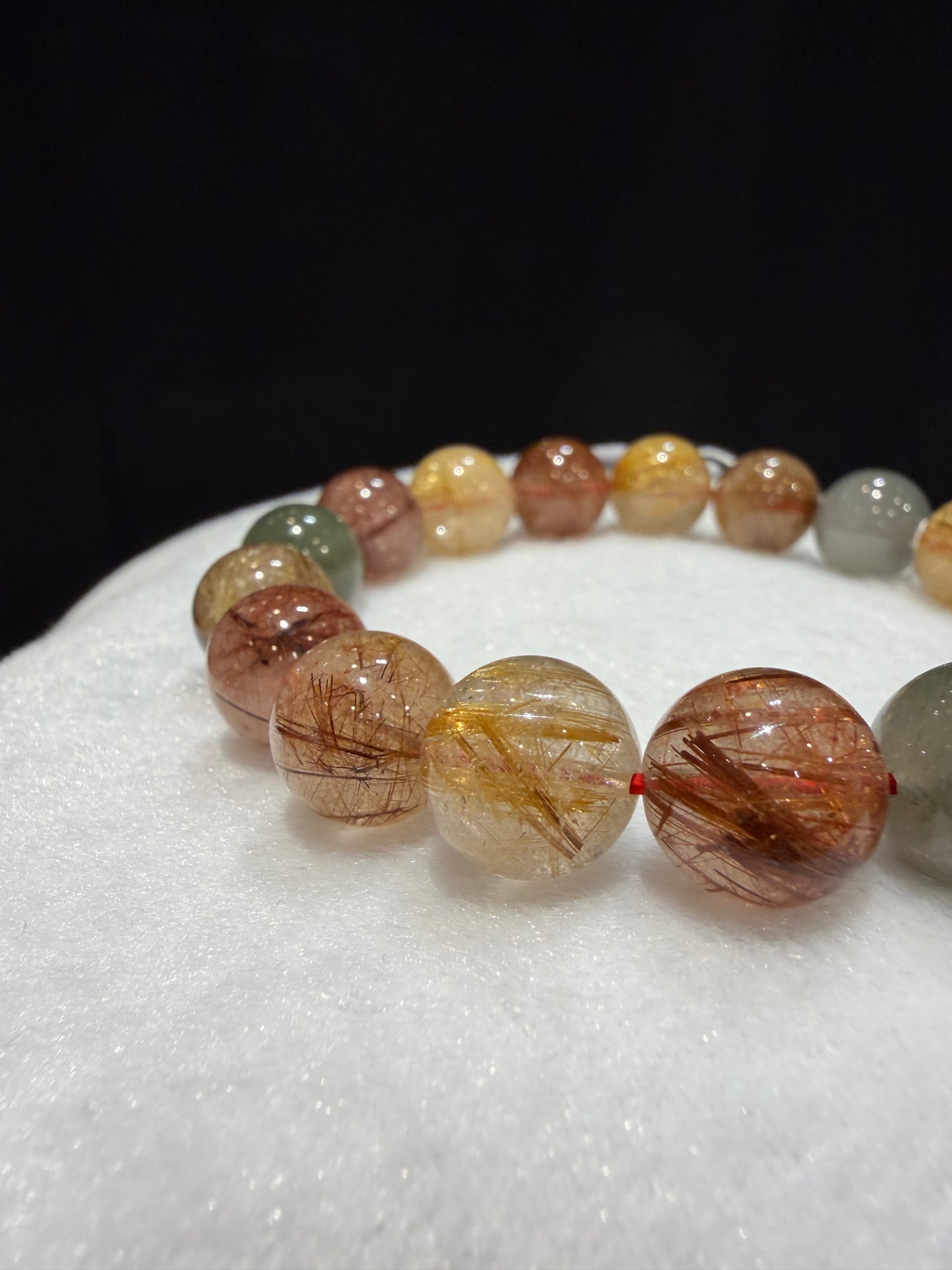 Vibrant Multicolor Rutilated Quartz