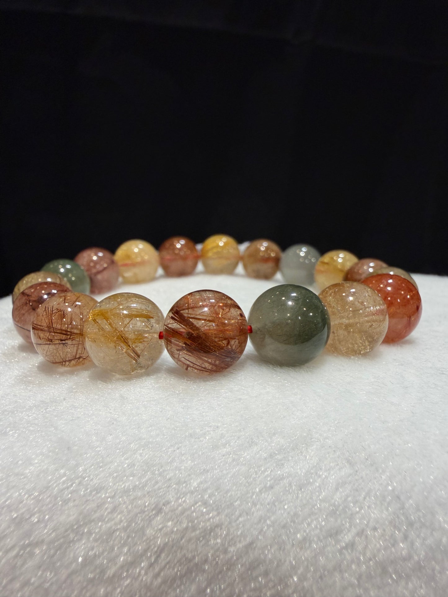 Vibrant Multicolor Rutilated Quartz