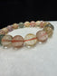 Multi Color Rutilated Quartz- Chuỗi Thạch Anh Tóc Tam Tài (RQB010)
