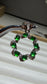 Guatemalan Green Jadeite Floral Wreath Pendant – Natural Grade A Jade & S925 Silver