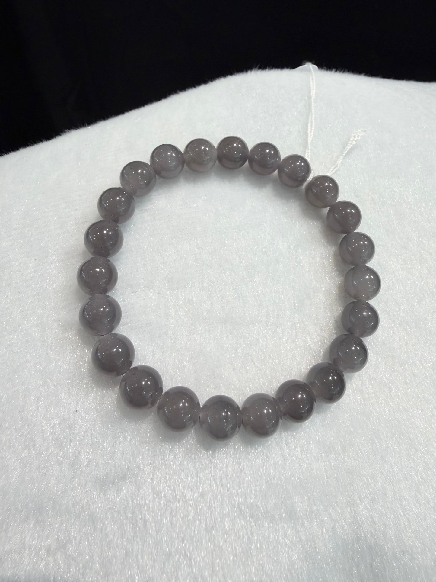 Grey Harmony Hetian Jade Bracelet