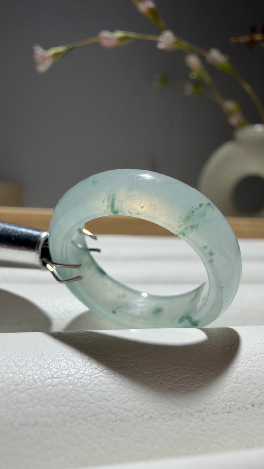 Spring Within | Grade A Myanmar Icy Jadeite Jade Ring