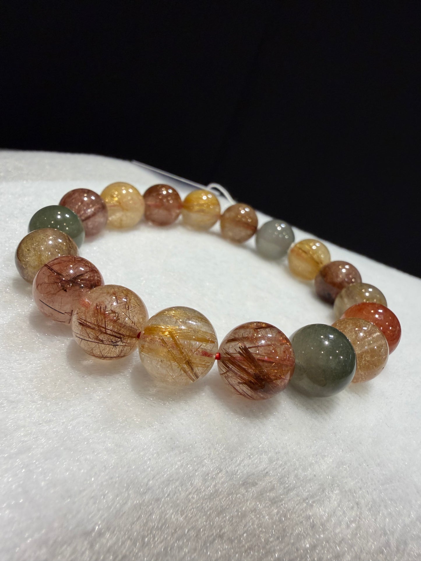 Vibrant Multicolor Rutilated Quartz