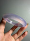 Natural Agate Bangle Lavender Serenity