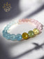 Multicolor Beryl Gemstone Bracelet