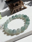 Floating Blue Flower Jadeite Jade