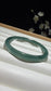 Icy Guatamalan Jadeite Jade Bangle