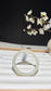 Natural White Nephrite Jade Bangle | Classic Elegance