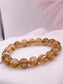 Bronze Rutilated Quartz - Vòng Thạch Anh Tóc Nâu Đồng