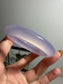 Natural Agate Bangle Lavender Serenity