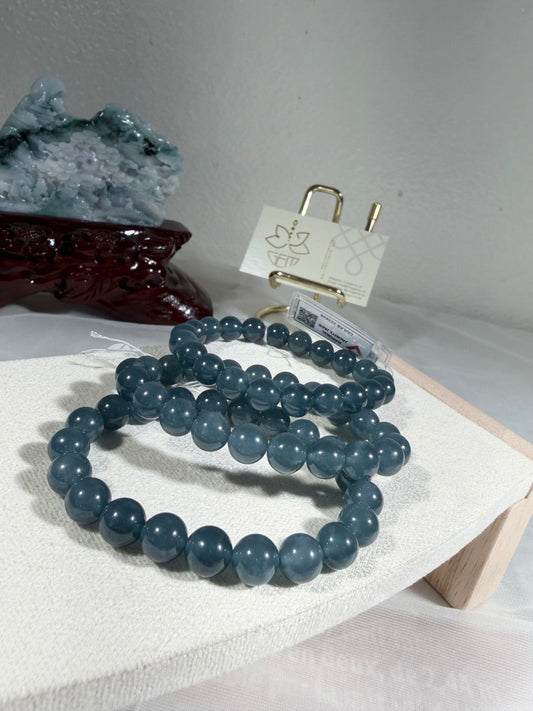 Blue Guatamala Jadeite Jade - Lam Ngọc Guatamala