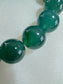 Guatemalan Icy Jadeite Jade Bracelet — Deep Ocean Glow (Natural Type A)
