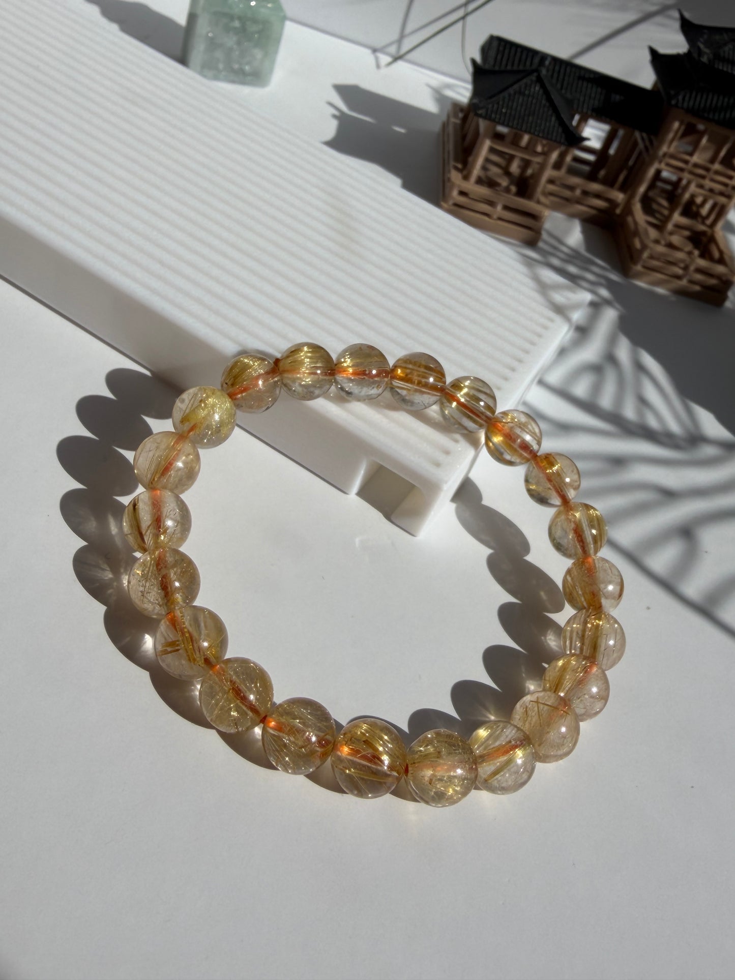 Gold Rutilated Quartz - Thạch Anh Tóc Vàng