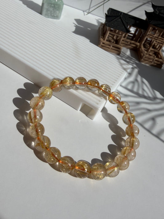 Gold Rutilated Quartz - Thạch Anh Tóc Vàng