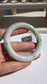 Certified Grade A Myanmar Jadeite Jade Bangle – Glutinous Green Bloom