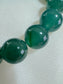 Guatemalan Icy Jadeite Jade Bracelet — Deep Ocean Glow (Natural Type A)