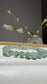 Natural Green Floating Flower Jade