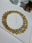Gold Rutilated Quartz - Chuỗi Thạch Anh Tóc Vàng (8mm)