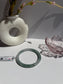 Green Glutinous Icy Jade Bangle