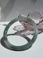 Green Glutinous Icy Jade Bangle