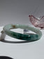 White-Blue Glutinous Jade Bangle