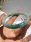 White-Blue Glutinous Jade Bangle