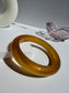Golden Honey Glow Natural Agate Bangle