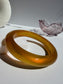 Golden Honey Glow Natural Agate Bangle