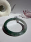 Natural Misty Green Serenity Jadeite Jade Bangle