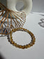 Natural Golden Rutilated Quartz Bracelet