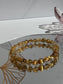 Natural Golden Rutilated Quartz Bracelet