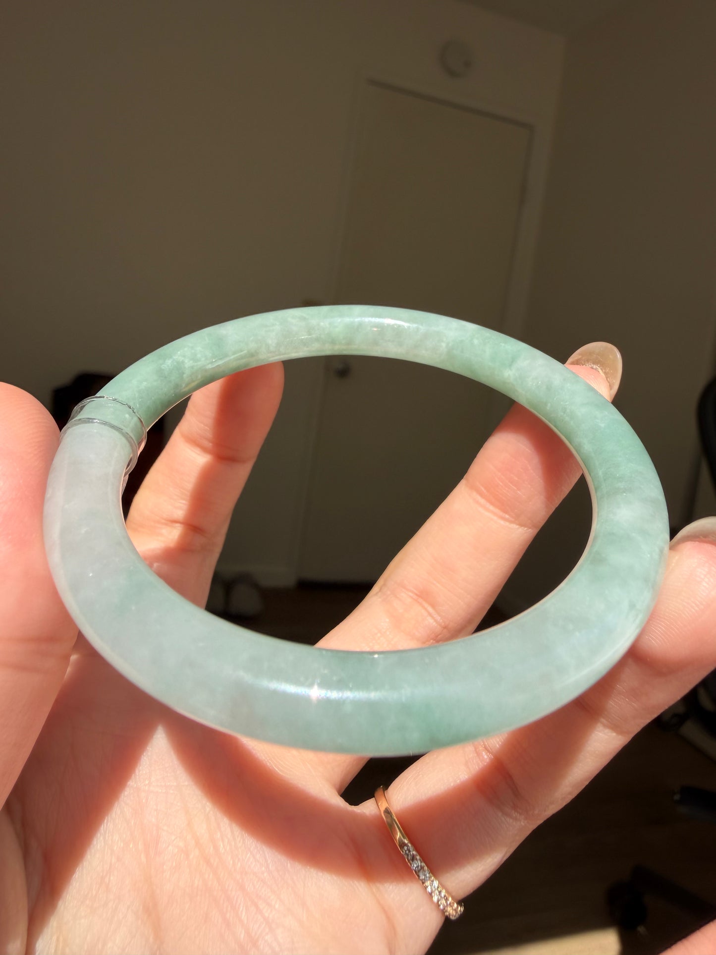 Natural Grade A Jadeite Jade Bangle