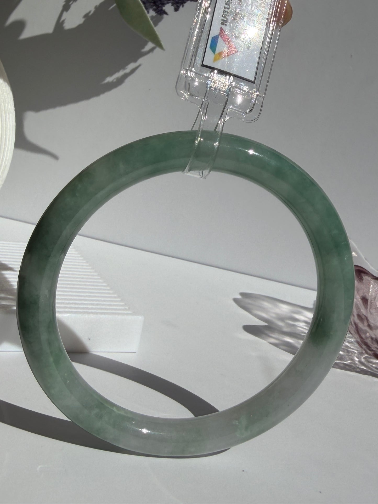 Natural Grade A Jadeite Jade Bangle