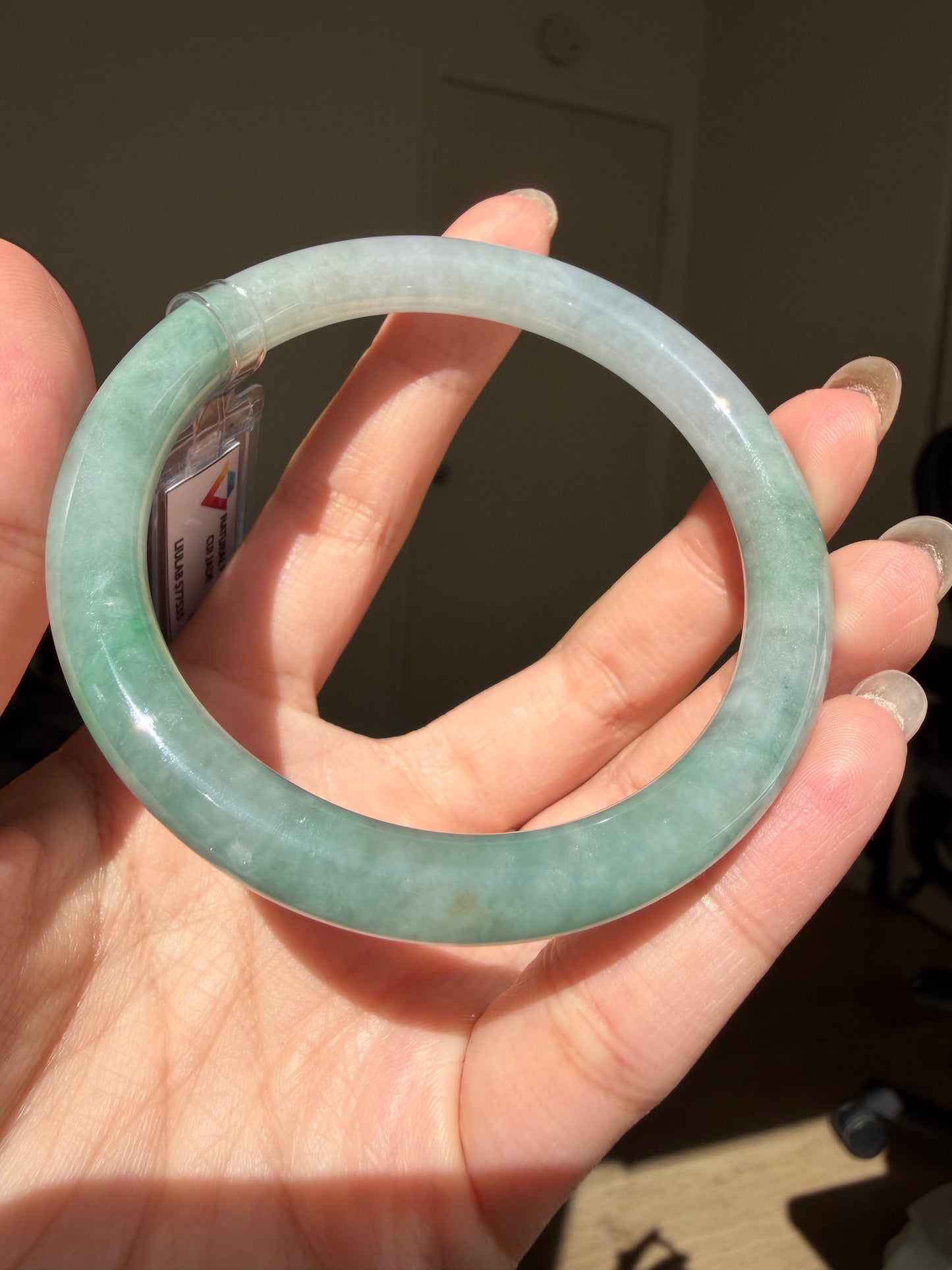JJBa017 - Natural Grade A Jadeite Jade Bangle