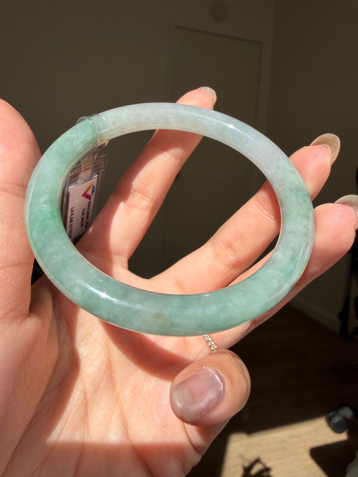 JJBa017 - Natural Grade A Jadeite Jade Bangle