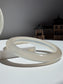 Natural Agate Bangle Creamy Moonlight Glow