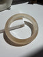 Natural Agate Bangle Peach Mist Glow