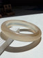 Natural Agate Bangle Peach Mist Glow