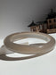 Natural Agate Bangle Soft Grey Serenity