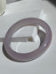 Natural Agate Bangle Lavender Serenity