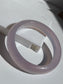 Natural Agate Bangle Lavender Serenity