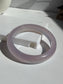Natural Agate Bangle Lavender Serenity