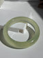 Natural Serpentine Bangle Soft Green Elegance