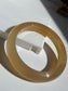 Natural Agate Bangle Golden Amber Glow