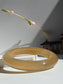 Natural Agate Bangle Golden Amber Glow