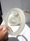 Natural Agate Bangle – Moonlit Silk