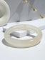 Natural Agate Bangle – Moonlit Silk