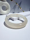 Natural Agate Bangle – Moonlit Silk